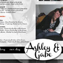 Wedding Website for Ashley and Gabe