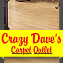 120x240 Banner Ad for Crazy Dave's Carpet Outlet